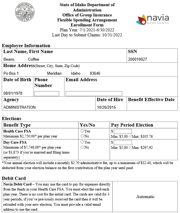 FSA Enrollment OGI Actions